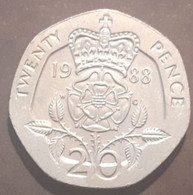 GRAN BRETAGNA 20 PENCE ANNO 1988 - 20 Pence