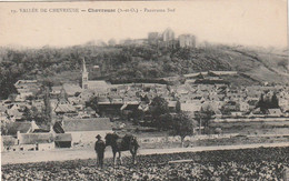 *** Culture ***  Vallée De Chevreuse CHEVREUSE Le Panorama Sud - Hersage à Cheval - Cultures