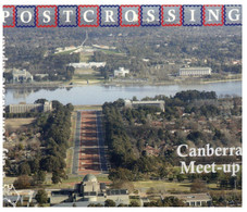 (NN 14) POSTCROSSING - Canberra Meet-up (with Stamp - 7 Jan 2016 Postmarking) - Canberra (ACT)