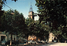 04 Digne La Cathédrale Saint Jérôme Vue Du Cours Des Arès Voiture Automobile Citroen - Digne