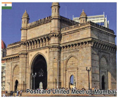(NN 14) PostcardUnited - PostcardUnited - India - Mumbai Meet-up (city Historical Gate) - Monuments