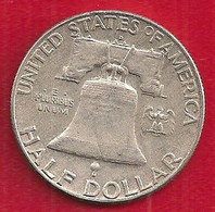 ÉTATS-UNIS 1/2 DOLLAR - 1963 - 1948-1963: Franklin