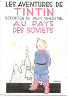 CPM - EDITIONS ARNO - Les Aventures De TINTIN AU PAYS DES SOVIETS - Hergé