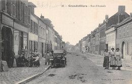 60-GRANDVILLIERS- RUE D'AUMALE - Grandvilliers