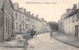 60-ERMENONVILLE- RUE RENE DE GIRARDIN - Ermenonville