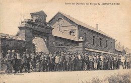 60-MONTATAIRE- SORTIE DES OUVRIERS DES FORGES DE MONTATAIRE - Montataire