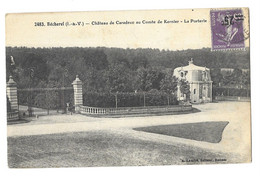 35 Bécherel, Chateau De Caradeuc Au Comte De Kernier. La Porterie (5408) - Bécherel