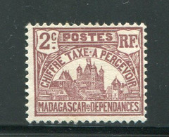 MADAGASCAR- Taxe Y&T N°8- Oblitéré - Timbres-taxe