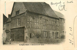 Aubigny * Rue Et Maison De La Commune - Aubigny Sur Nere