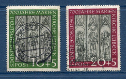 ⭐ Allemagne Fédérale - YT N° 25 Et 26 ** - Oblitéré - 1951 ⭐ - Gebraucht