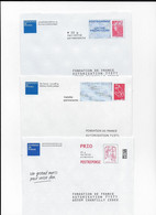 FONDATION DE FRANCE-   Lot De 3 Enveloppes Différentes - Prêts-à-poster:  Autres (1995-...)