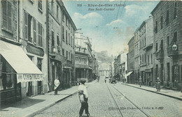 Dép 42 - Chemins De Fer ( Voie Ferrée ) - Rive De Gier - Rue Sadi Carnot - état - Rive De Gier