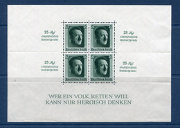 ⭐ Allemagne - Bloc - YT N° 10 ** - Neuf Sans Charnière - TB - 1937 ⭐ - Blocks & Kleinbögen