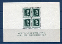 ⭐ Allemagne - Bloc - YT N° 9 ** - Neuf Sans Charnière - TB - 1937 ⭐ - Blocks & Sheetlets