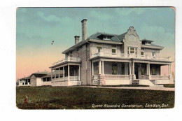 London, Ontario, Canada, "Queen Alexandra Sanatorium, London, Ont.". Pre-1915 Tuck Postcard - London