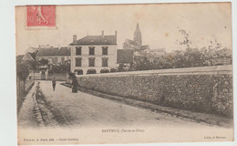 Santeuil  (95 - Val D'Oise) Vue Sur L'église - Santeuil