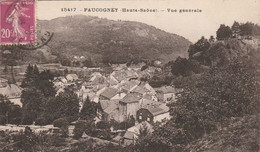 FAUCOGNEY   70  HAUTE SAONE   CPA  SEPIA  VUE GENERALE - Autres & Non Classés