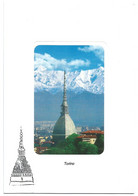 A4894 Torino - Mole Antonelliana - Panorama Con Le Alpi / Non Viaggiata - Mole Antonelliana