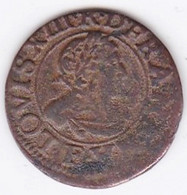 Double Tournois 1638 E Tours, Type 18, CGKL 474 Louis XIII - 1610-1643 Luigi XIII Il Giusto