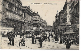 MARSEILLE - Rue Cannebière - Canebière, Centro