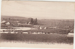 MONTBOZON   70  HAUTE SAONE  CPA SEPIA  LE BAS DU PONT - Other & Unclassified