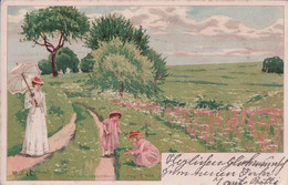 Mailick Alfred, Mère Et Enfants Cueillant Des Fleurs (239) - Mailick, Alfred