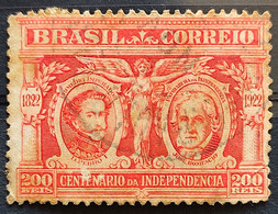 C 15 Brazil Stamp Centenary Of Independence Dom Pedro Jose Bonifacio 1922 2 Circulated - Other & Unclassified