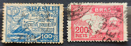 C 19 Brazil Stamp Centenary Of The Legal Courses Juridical Map 1927 4 Circulated - Other & Unclassified