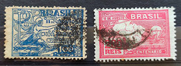 C 19 Brazil Stamp Centenary Of The Legal Courses Juridical Map 1927 5 Circulated - Other & Unclassified