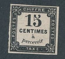 DZ-214: FRANCE: Lot Avec Taxe N°4*GNO - 1859-1955 Nuevos