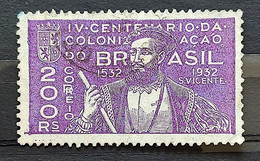 C 43 Brazil Stamp Sao Vicente Foundation Portugal Martim Afonso De Souza 1932 2 Circulated - Otros & Sin Clasificación