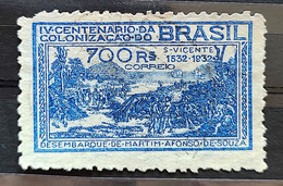 C 45 Brazil Stamp Sao Vicente Foundation Portugal Martim Afonso De Souza 1932 2 Circulated - Altri & Non Classificati