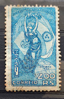 C 60 Brazil Stamp President Visit Justo Da Argentina Flag 1933 3 Circulated - Autres & Non Classés