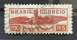 C 64 Brazil Stamp Pro Airports Surcharge Airplane Aviation 1933 11 Circulated - Altri & Non Classificati