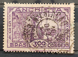 C 75 Brazil Stamp  Jose De Anchieta Religion Church Religion 1934 5 Circulated - Autres & Non Classés