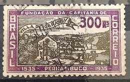 C 87 Brazil Stamp Centenary Of The Captaincy Pernambuco Church Religion 1935 2 Circulated - Other & Unclassified