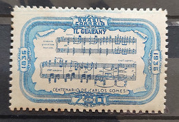 C 108 Brazil Stamp Centenary Carlos Gomes Music 1936 1 - Other & Unclassified