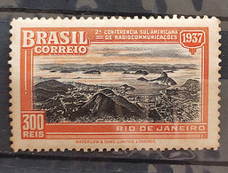 C 116 Brazil Stamp  RadioCommunication Communication Rio De Janeiro 1937 2 - Sonstige & Ohne Zuordnung