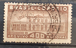 C 131 Brazil Stamp Centenary Do Arquivo Nacional Architecture 1938 2 Circulated - Andere & Zonder Classificatie