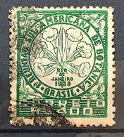 C 135 Brazil Stamp South American Botany Meeting Flora Biology Science1939 2 Circulated - Other & Unclassified