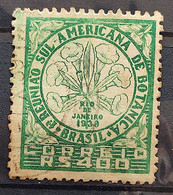 C 135 Brazil Stamp South American Botany Meeting Flora Biology Science1939 3 Circulated - Other & Unclassified