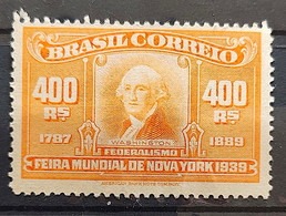 C 139 Brazil Stamp  New York World's Fair President Washington1939 3 - Sonstige & Ohne Zuordnung