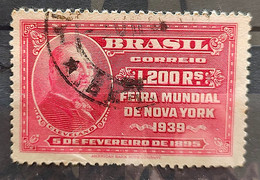 C 141 Brazil Stamp  New York World's Fair President Cleveland 1939 7 Circulated - Other & Unclassified