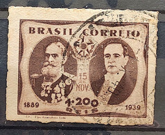 C 145 Brazil Stamp  Marechal Deodoro Da Fonseca E President Getulio Vargas 1939 2 Circulated - Sonstige & Ohne Zuordnung