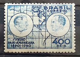 C 150 Brazil Stamp Panamerican Union Map 1940 - Otros & Sin Clasificación