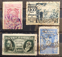 C 164 Brazil Stamp Restoration Of Portugal 1940 1 Circulated - Other & Unclassified