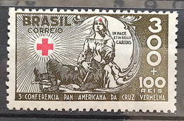 C 89 Brazil Stamp Red Cross Pan American Conference Health 1935 1 - Other & Unclassified