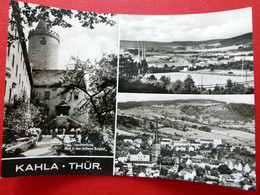 Kahla - Leuchtenburg - Echt Foto - DDR 1972 - Thüringen - Kahla