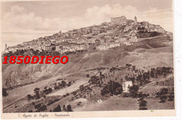 S. AGATA DI PUGLIA - PANORAMA F/GRANDE VIAGGIATA  1940 - Foggia