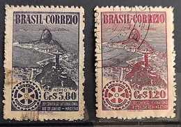 A 63 Brazil Stamp Air Rotary Club Rio De Janeiro 1948 Circulated 1 - Other & Unclassified